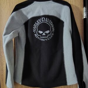 Harley-Davidson Black and Gray Jacket